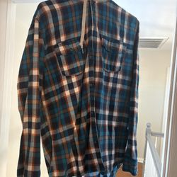 Quicksliver Hooded Flannel