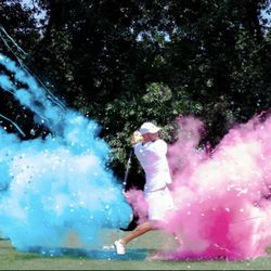 Golf Gender Reveal Party Supplies Baby Ball Set