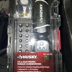 Husky 1/4 electronic torque screwdriver