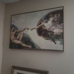 Art FRAME (THE CREATION OF ADAM)
