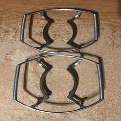 Lot Of 2 CorningWare Casserole Holder Metal Trivet Cradle P - 11 - M