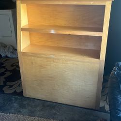 Wood Headboard Twin With Shelves - 2 Matching Available