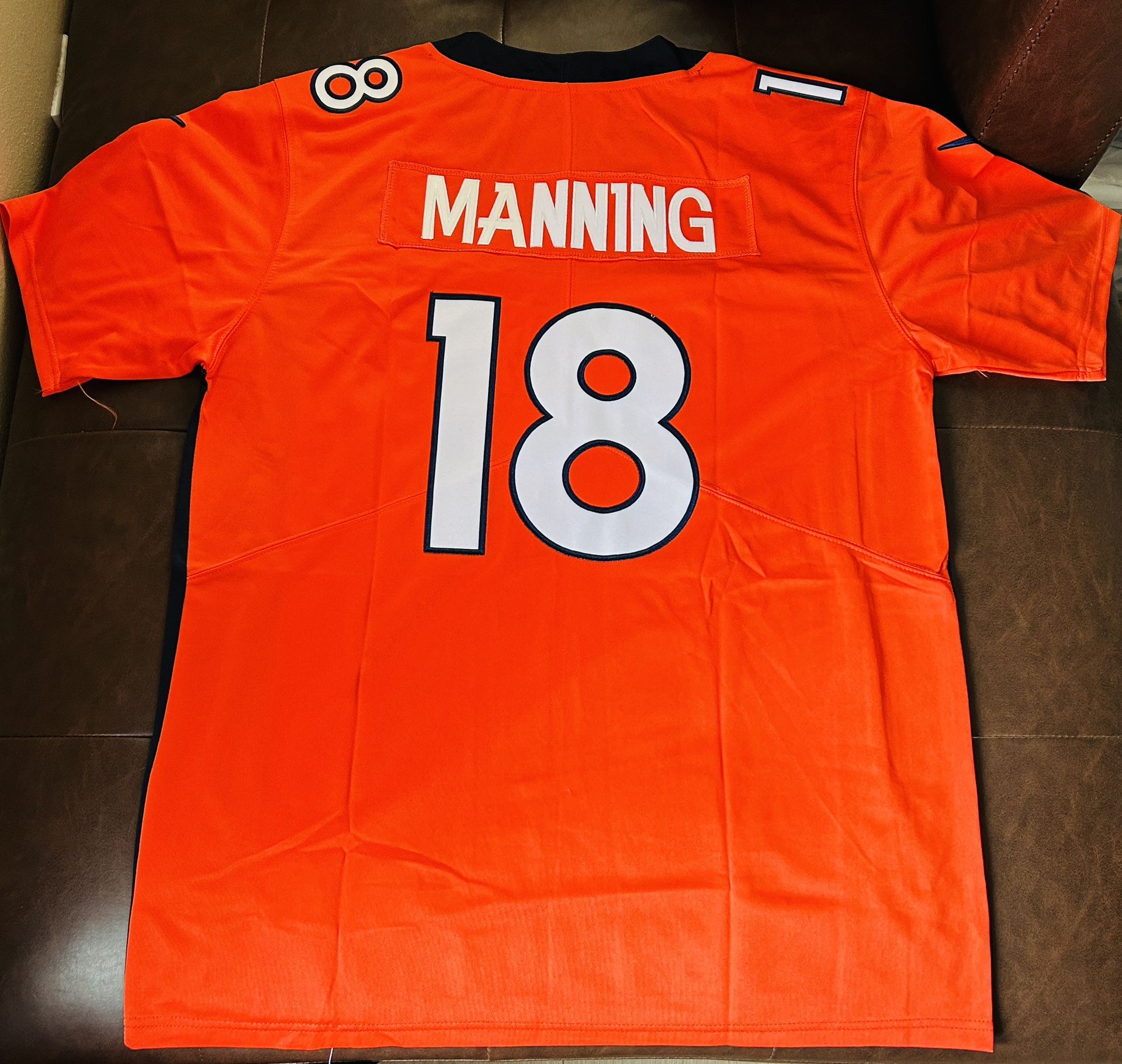 NFL Broncos P. Manning 18 Jersey