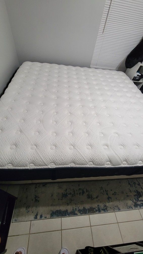 Very Nice stearns and foster lux estate cassatt luxury King Mattress