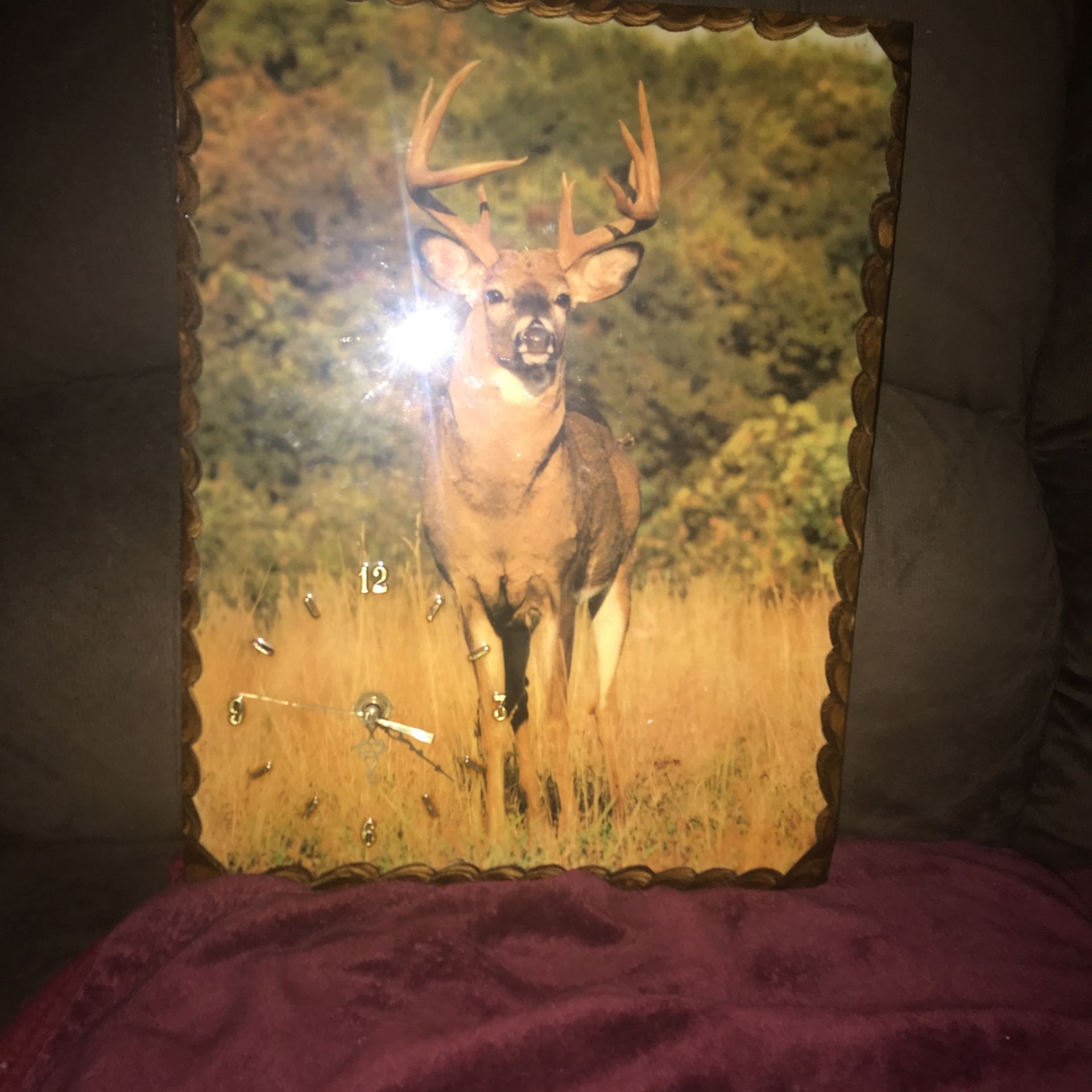 Deer Clock