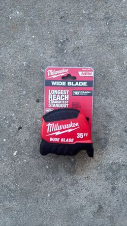 35’ Wide Blade Milwaukee Tape Measure