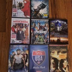 DVDs $5 Each