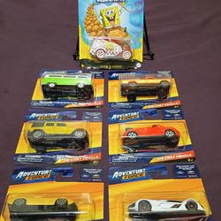 Hot Wheels SpongeBob 25th Anniversary With Maisto Car Lot 