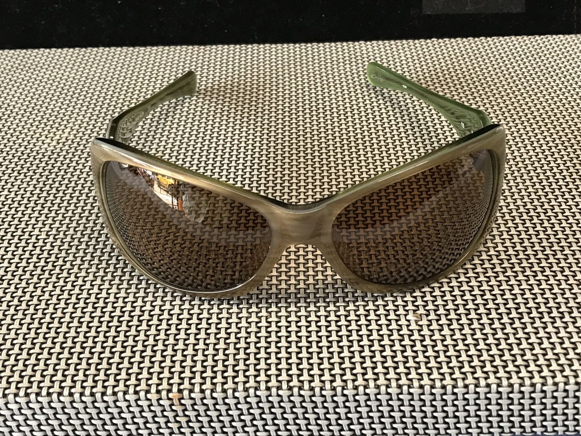 Women’s Oakley Dangerous Sunglasses - Y2K - Multi Colored Frame with Brown Lenses - Super Cool Look