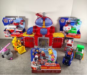 PAW Patrol Fire Rescue Toy Bundle