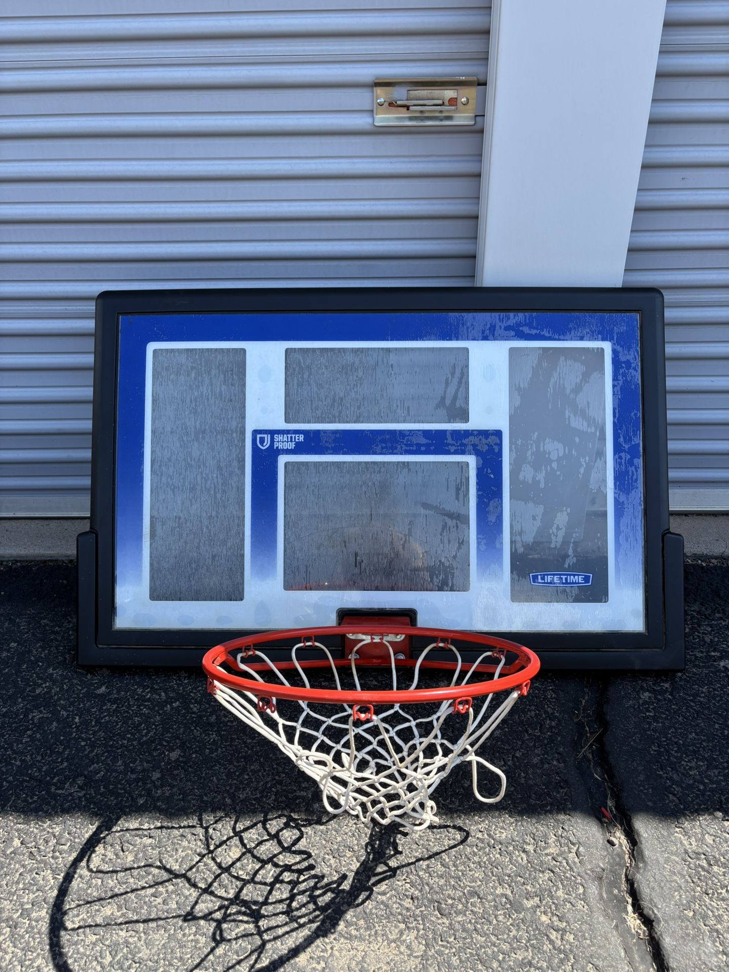 Lifetime Basketball Hoop with Backboard – $60 OBO