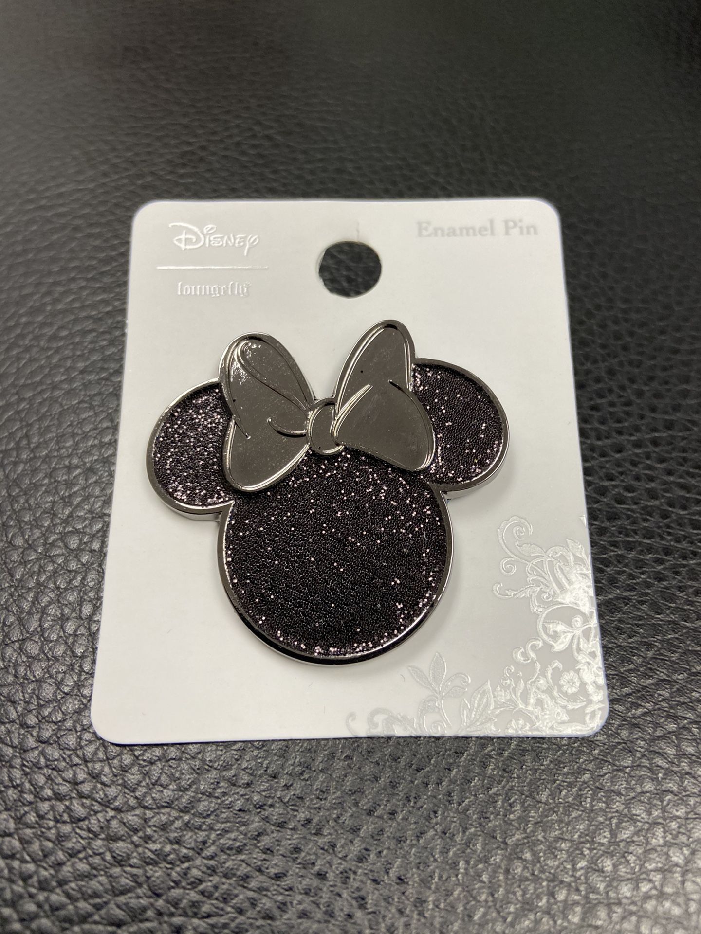 Minnie Mouse Glitter Pin - Disney Pin - Loungefly