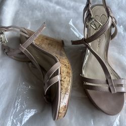 Nude Wedges Heels