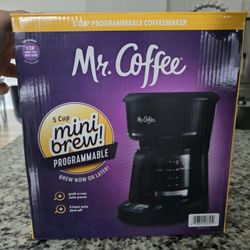 Mr. Coffee® 5-Cup Mini Brew Switch Coffee Maker
