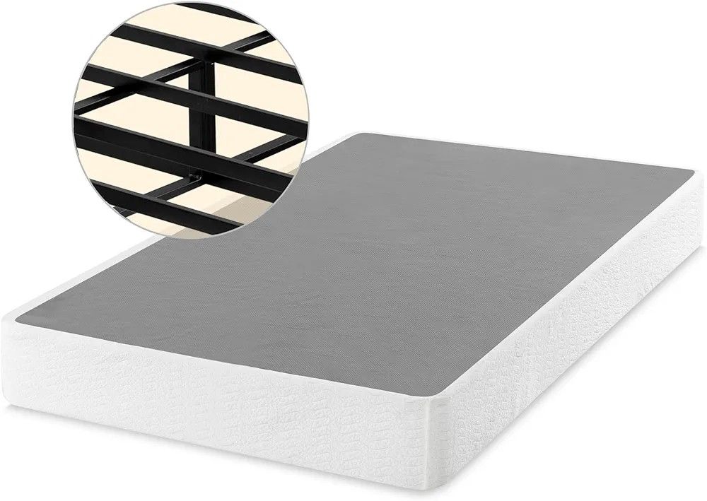 New* 9" Twin Size Metal Smart Box Spring In The Box