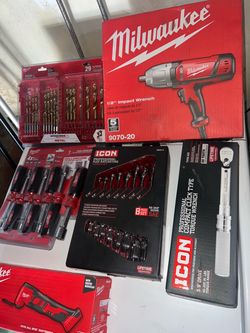 Milwaukee Tools All brand new