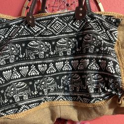 Elephant Tote Bag 
