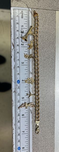 14k charm bracelet