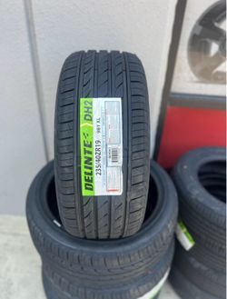 New Set Of (4) Tires 235/40R19 Delinte DH2 In Stock For Sale, Same Day Installation WE FINANCE