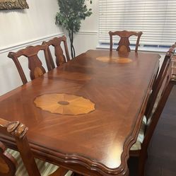 Dining Set Table With 6 Chairs 
