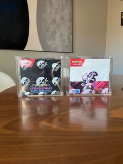 Acrylic Cases For Pokemon Booster Box