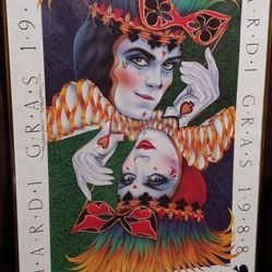 Rare Vintage 1988 Mardi Gras New Orleans By Andrea Mistretta
