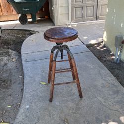 Antique barstool 