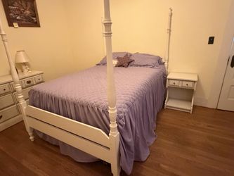 Girl’s Princess bedroom set  in white - French Canopy option