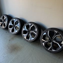 New Set Of Tires. All 4 Including The Rims 125.00