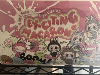 Exciting Macaron Labubu Blind Box