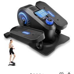 Under Desk Elliptical, Under Desk Bike Pedal Exerciser, Standing Seated 2 in 1 Elliptical, Work from Home Fitness, Mini Elliptical Machines for Senior
