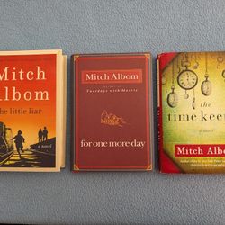 Mitch Albom Books (3)