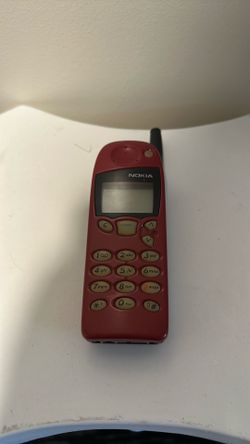 Red Nokia Brick Phone