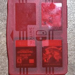 Minecraft Dungeons, Risk of rain 2, & Paper mario Oragami Kingdom- Nintendo game pack