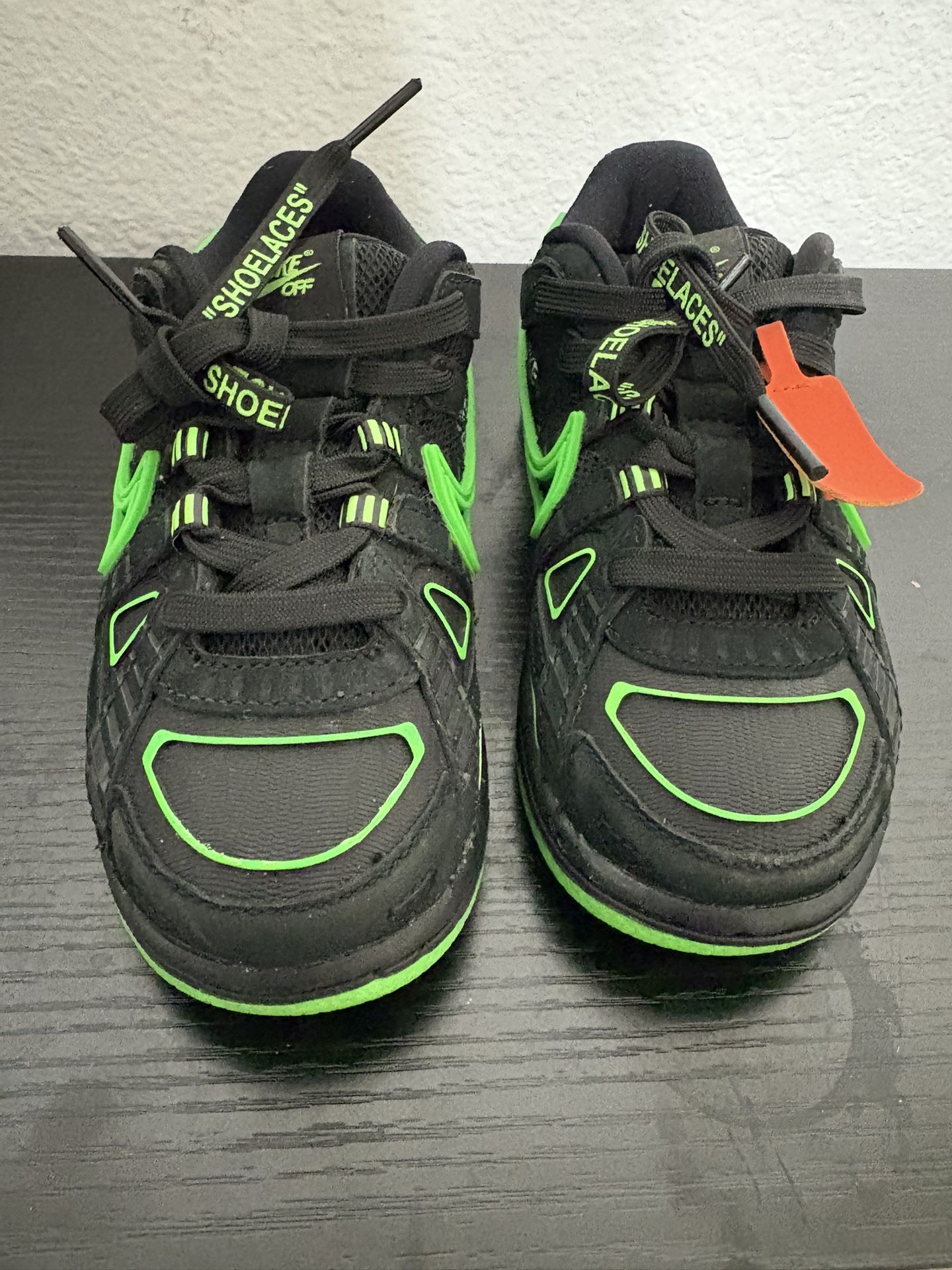 Off White Rubber Dunks Size 11c