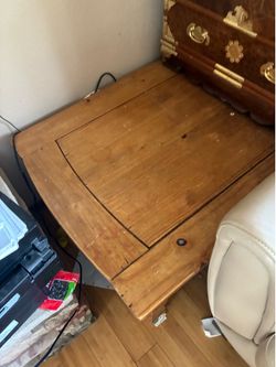Square Wooden Table