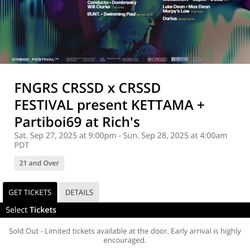 CRSSD AFTERS KETTAMA