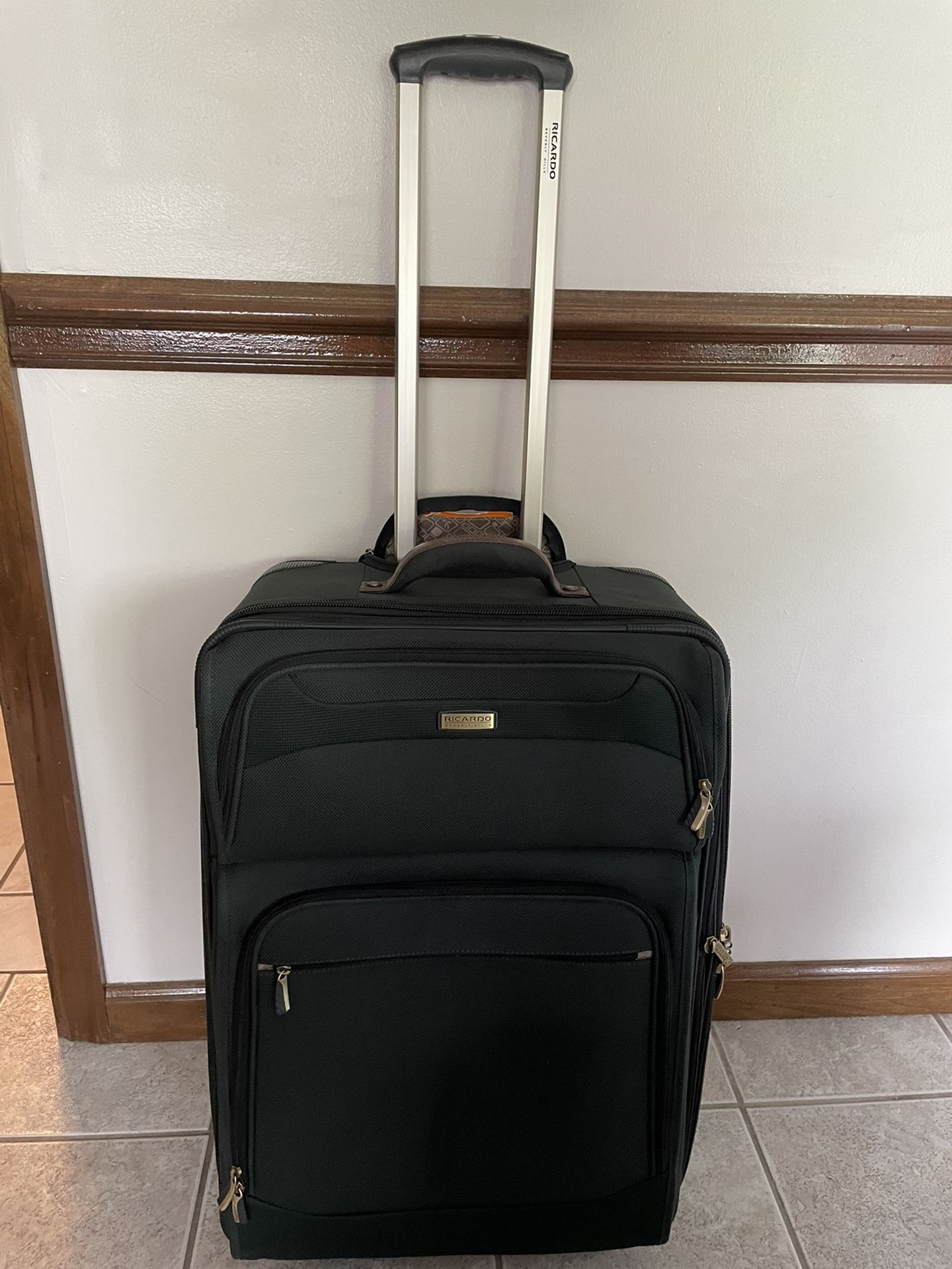 Ricardo Beverly Hills Santa Cruz Green 1 Piece Luggage