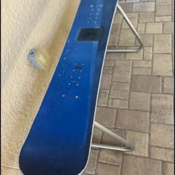 Snowboard Bench 