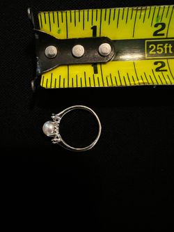 🤩💰🔥💲💛Asking: $250 OBO ✨ 💎 NEW White Gold Pearl & Diamond 🤩💰🔥