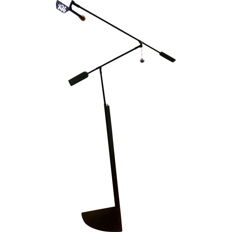 LUCESCO (GEN-LITE) HALLEY FLOOR LAMP, LED DIMMABLE BY RICHARD SAPPER 2005 RARE