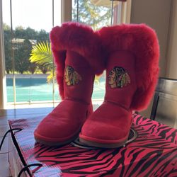 *BRAND NEW* Chicago Blackhawks Boots- NHL Brand