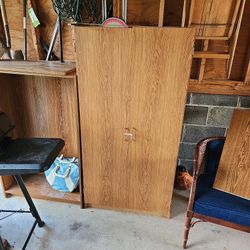 Closet with shelves