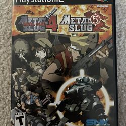 PS2 Metal Slug 4/5