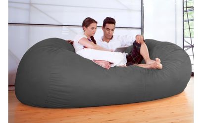 GIANT SUEDE JAXX LOUNGER BEAN BAG