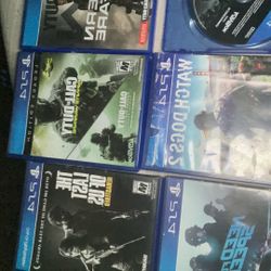 PS4 Games Good Condition 