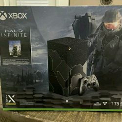 Microsoft Xbox Series X 1TB Console Halo Infinite Limited Edition Bundle.
