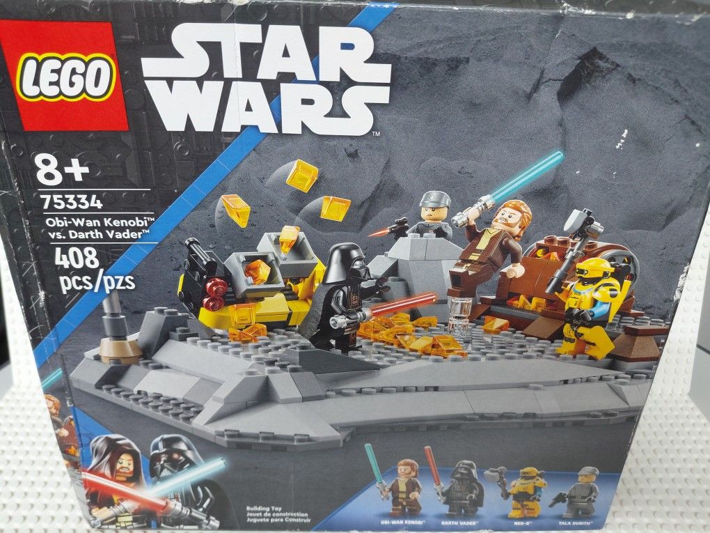 Lego Star Wars Obi-Wan Kenobi vs Darth Vader 75334