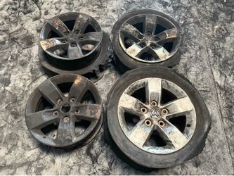 Dodge Ram 1500 stock 17-inch aluminum wheels 5 on 5.5