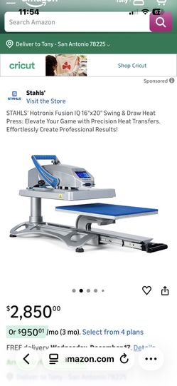 Stahl’s Photonic 16 X 20 Heat Press